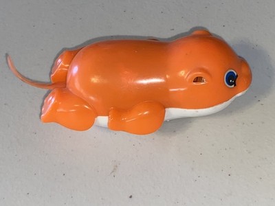 Vintage Tomy Wind-Up Bath Tubbie Otter  Japan Working!