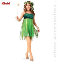 Fasching Karneval KostüM Lauriel Kleid Elfe Fee Gr. 34