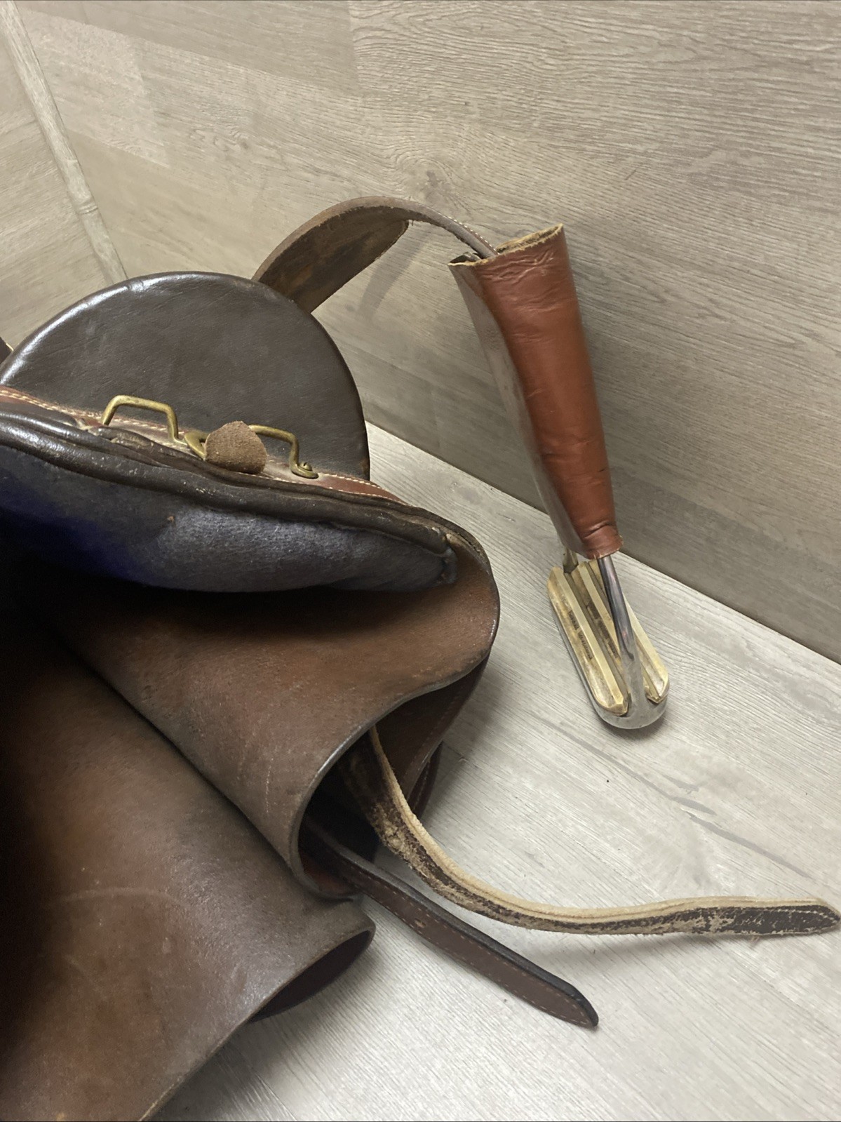 Australian Stock Horse Saddle Genuine Leather