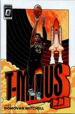 2021-22 Donruss Optic #5 Donovan Mitchell T-Minus 3...2...1 basketball card 3A