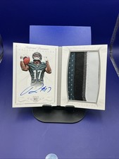 2015 National Treasures Rookie Autograph Booklet Eagles Nelson Agholor #’d /49