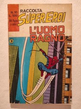 RACCOLTA SUPER EROI CORNO N. 10 UOMO RAGNO 156 157 168 - NO RESA - MOLTO BUONA