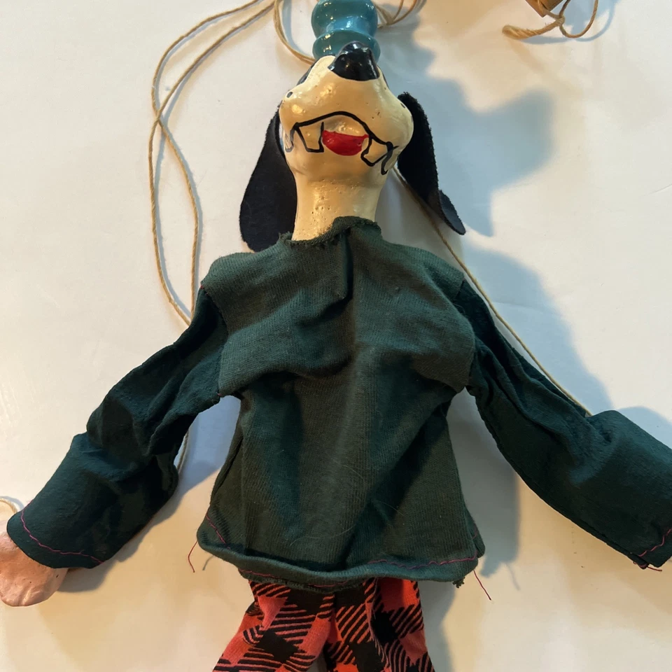 Marioneta marioneta antigua goofy años 40 Foto 4 de 4