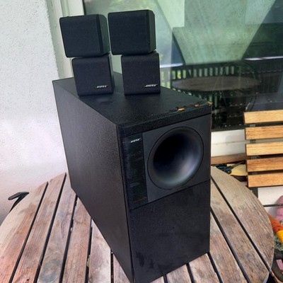 Bose Acoustimass 5 Series II Boxen Subwoofer Heimkino Soundsystem Doppelcubes