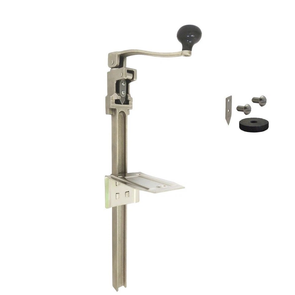 Heavy Duty Commercial Steel Restaurant Food Big Can Opener Manual Table Mounted - Image 4 of 4