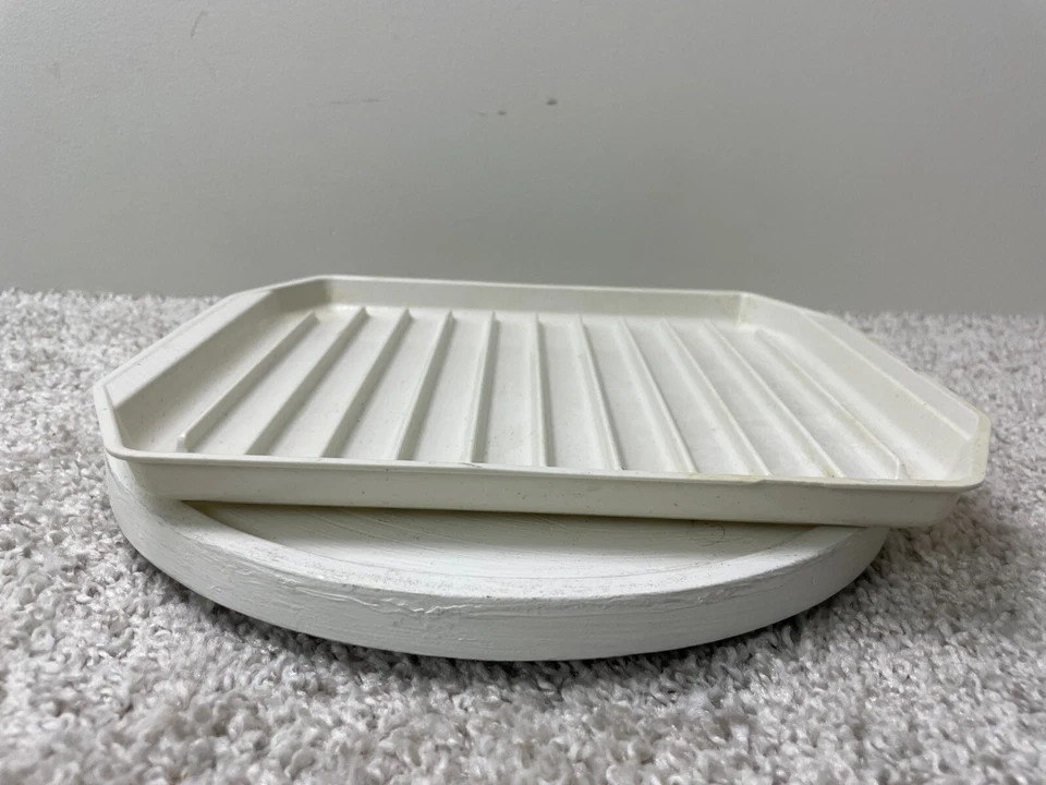 Nordic Ware Compact Bacon Rack Durable High Density Plastic Made in USA White - Изображение 4 из 4