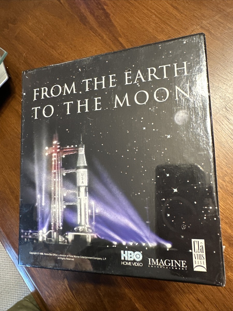 From the Earth to the Moon (VHS, 1999, 6-Tape Set) New