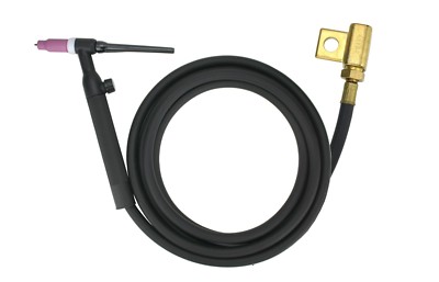 26 Series - 200 Amp - Air Cooled - TIG Torch - 1-Piece Cable - Stud Connector