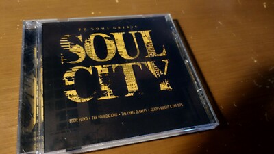 SOUL CITY VARIOUS ARTISTS 20 SONG CD EDDIE FLOYD,GLADYS KNIGHT SAM & DAVE MORE