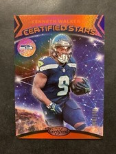 Kenneth Walker III 2024 Panini Certified Orange Mirror Certified Stars /149 #20