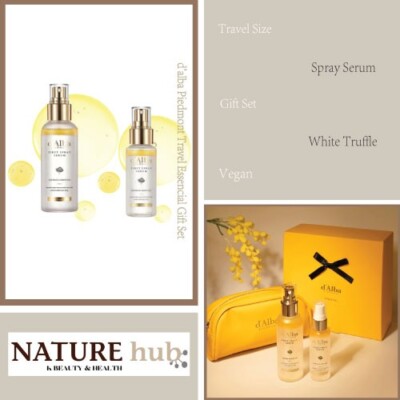 d'alba Piedmont Travel Essencial Gift Set