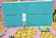 TIFFANY CO. Women's Eau de Parfum Perfume Fragrance SAMPLES VIALS 4 x 0.04 oz