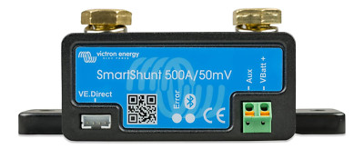 Smartshunt Battery Monitor (Bluetooth) - Victron Smart Shunt - 6.5V-70V, 500 Amp