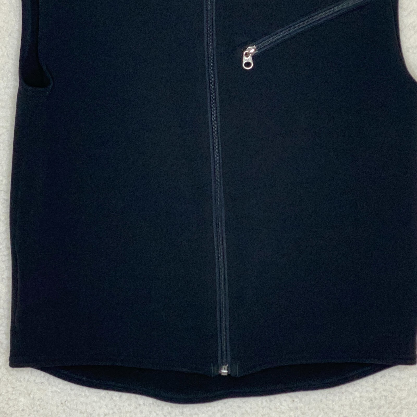 ARC'TERYX Gilet donna pile Lowe Alpine taglia M vintage Polartec nero sottile leggero