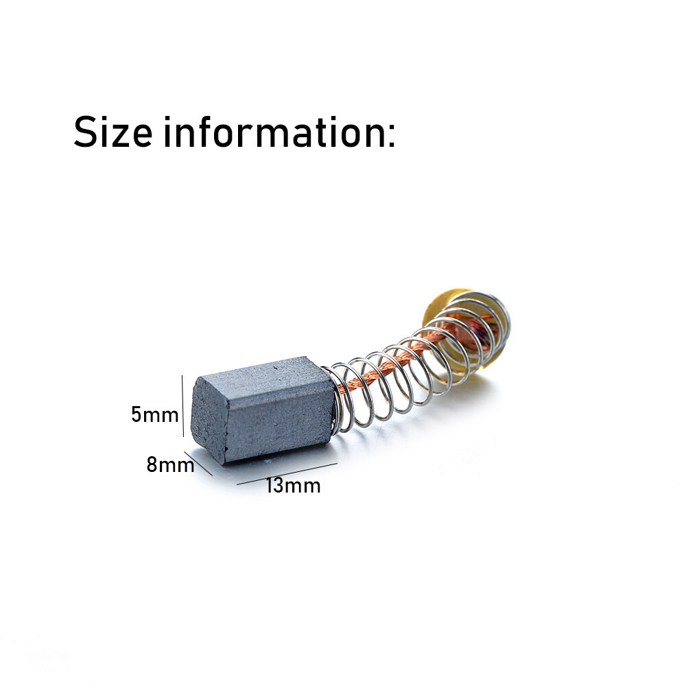 Electrical Receptacles & Outlets Panel 4 Poles Micro Sander Tool 5 Pairs 5mmx6mmx14mm Universal Replacement Motor Carbon Electric Motor Brushes 4-1/8 In X 9-1/2 In (#10) Size Postal Envelopes - Foto 2