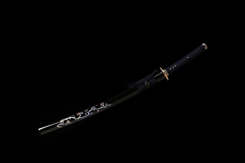 Clay Temperped T10 Steel Japanese Samurai Sword Katana Full Tang Razor Sharp - Picture 11 of 14