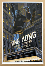 Laurent Durieux KING KONG Movie Poster Screen Print Mondo RKO Fay Wray RARE /375