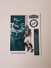 2019 Panini Legendary Contenders Brian Dawkins Philadelphia Eagles In Toploader 