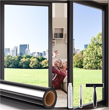Coavas One Way Privacy Window Film, Heat Blocking, 35.4x78.7in with Tools