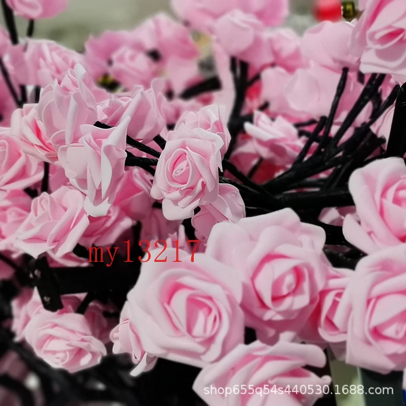 LED Table Lamp Rose Flower Tree USB Night Lights Home Decoration LED Table Light - Image 4 of 4