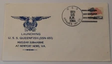 USS Queenfish (SSN 651) launched February 25 1966 USS Hyades (AF 28)