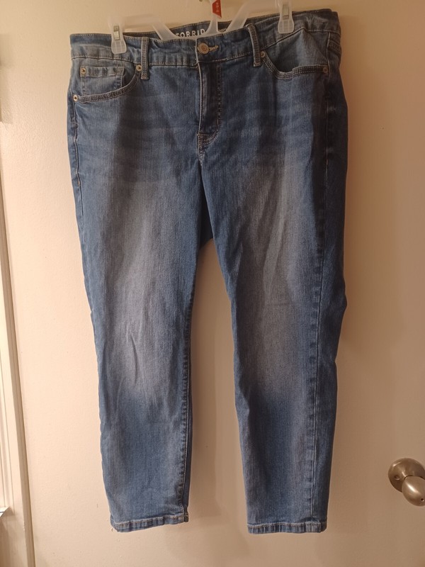 C11 Pre-owned Torrid Women's Perfect Skinny Ankle Jeans Size 16S Worn Once