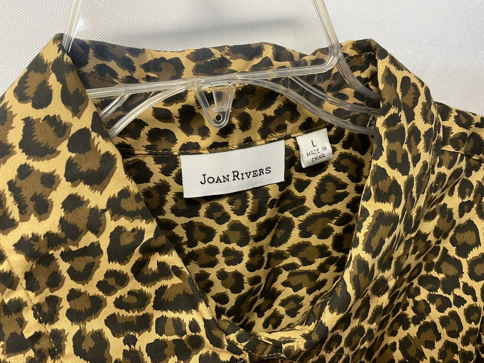 Joan Rivers Large Collared LS Button Down Blouse … - image 3