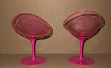 Mattel Creations BARBIE x KARTELL 2-Piece Ero Doll Sized Chairs