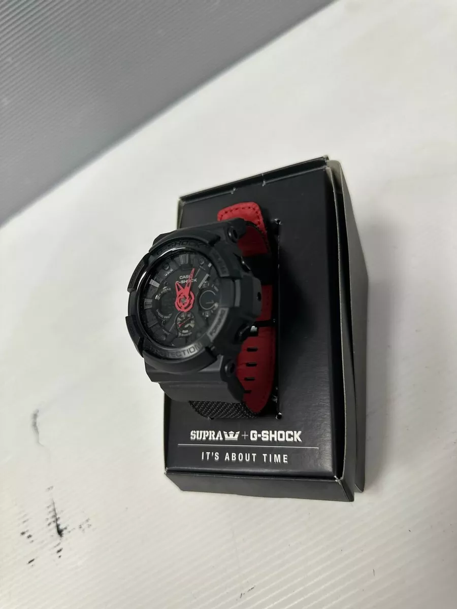 Casio G Shock X Supra Collab Model GA 200SPR 1AJR 30th Anniversary Celebration