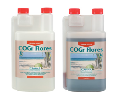 Canna Coco Cogr Flores A/B 2x1L COGr Dünger für Pflanzenzucht Blüte