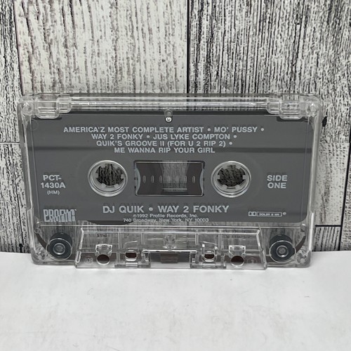 DJ Quik - Way 2 Fonky Gangsta Rap West Coast G-Funk Tape 1992 - Picture 12 of 24