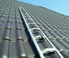 Dachleiter Alu Dachdeckerauflegeleiter 2,43m, frei Haus