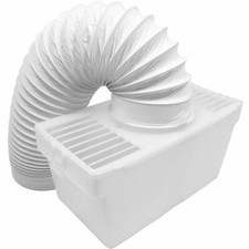 BOSCH Tumble Dryer Condenser Vent Hose Ventillation Kit Box - Wall Mountable 4"