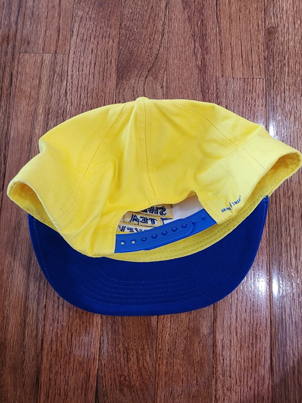Twisted Tea Sweet Tea Whiskey Yellow Snapback New Rar… Gem