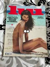 LUI FRENCH MAGAZINE ISABELI FONTANA COVER FERNANDA LIZ LAIS RIBEIRO OCTOBER 2016