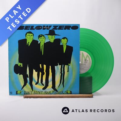 Nine Below Zero Zeigen Sie nicht mit dem Finger grün LP Album Vinyl Schallplatte - Sehr guter Zustand +/VG +