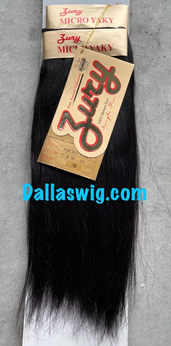 SALE Zury 100 Human Natural Micro Yaky Perm Weaving Hair CRW 10