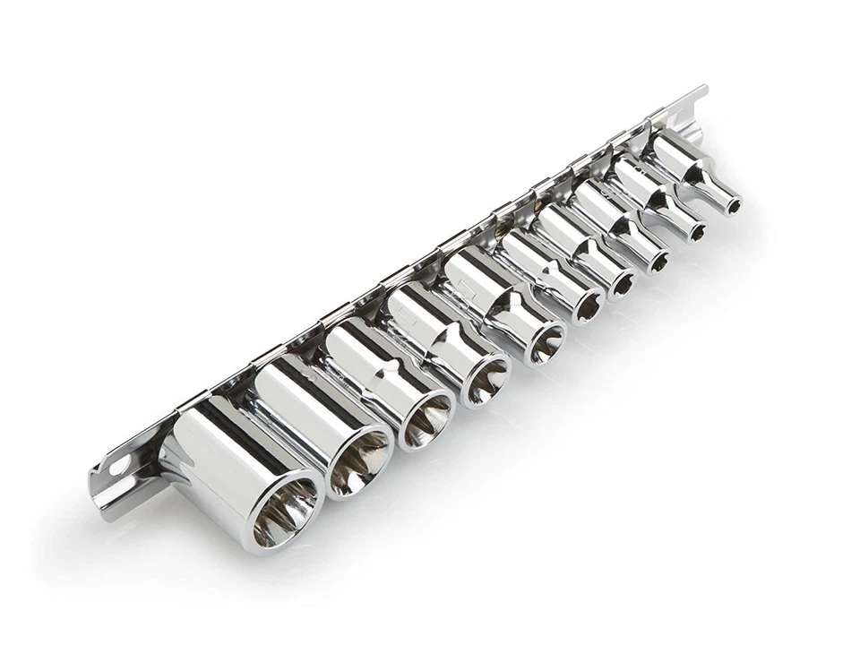 TEKTON 1355 11-pc. 1/4" & 3/8" Dr. Star Socket Set - Image 2 of 3