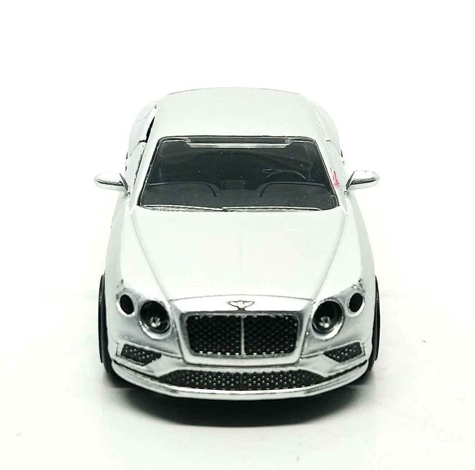 Majorette Bentley Continental GT V8 S серебристый 1:64 (3 дюйма) без упаковки - Изображение 3 из 4