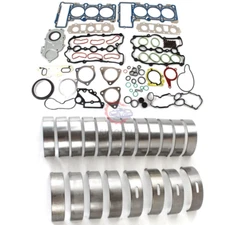 Engine Cylinder Head Valve Cover Gaskets w/ Crankshaft for Audi S4 S5 A6 Q5 Q7