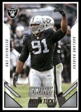 2015 Score #153 Justin Tuck Oakland Raiders
