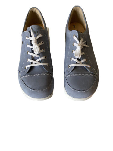 Finn Comfort Women's Ikebukuro Comfort Shoes Size 11.5 US Nubuck NWOB Lace Up