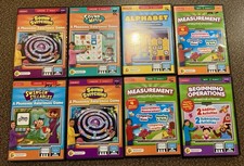 Lot 8 Lakeshore Interactive Educational Games Lot PC/Mac CD Rom K - 1 Math