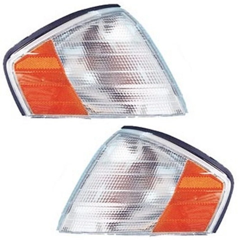 Frontblinker Set für Mercedes SL R129 1989-1993 Weiß Gelb Blinker - Bild 1 von 4