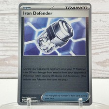 Iron Defender 118/132 Mega Evolution Pokemon NM