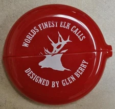 Glen Berry Game Call Mouth Reed Carrying Case Red