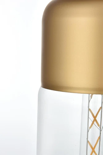 Living District Ashwell 5" Pendant Clear Shade In Satin Gold - Picture 5 of 10