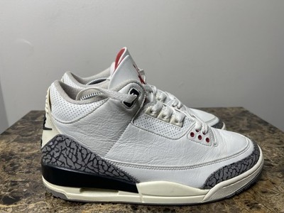 Size 8.5 - Jordan 3 Retro Mid White Cement Reimagined