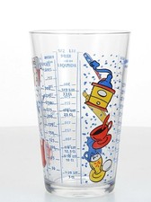 Vintage FRENCH KITCHEN MEASURING GLASS - Liquid - Rice - Cocoa - Flour
