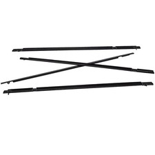 4pcs Door Weatherstrip Window Moulding Seal Belt For Honda Civic 2006-2011